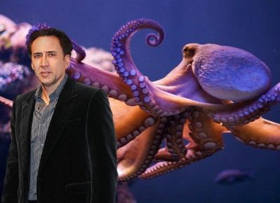 Nicolas Cage und der Oktopus